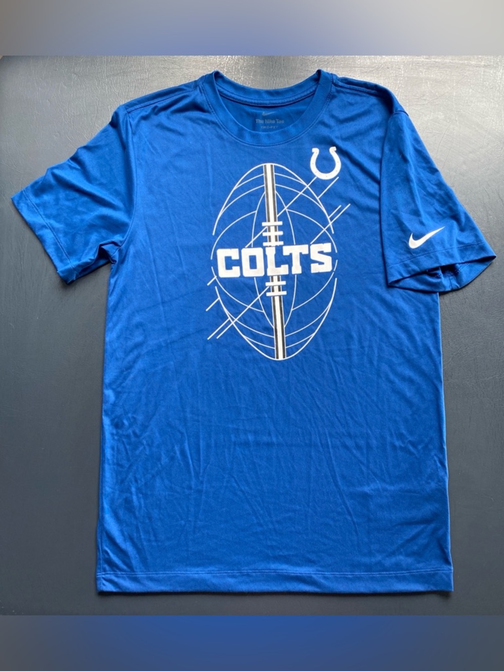 INDIANAPOLIS COLTS Nike Blue DriFIT LARGE - BRAND NEW NEVER WORN SMOKE FREE HOME